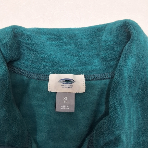 Old Navy Green Zip-up Ves Size XS - Picture 7 of 8